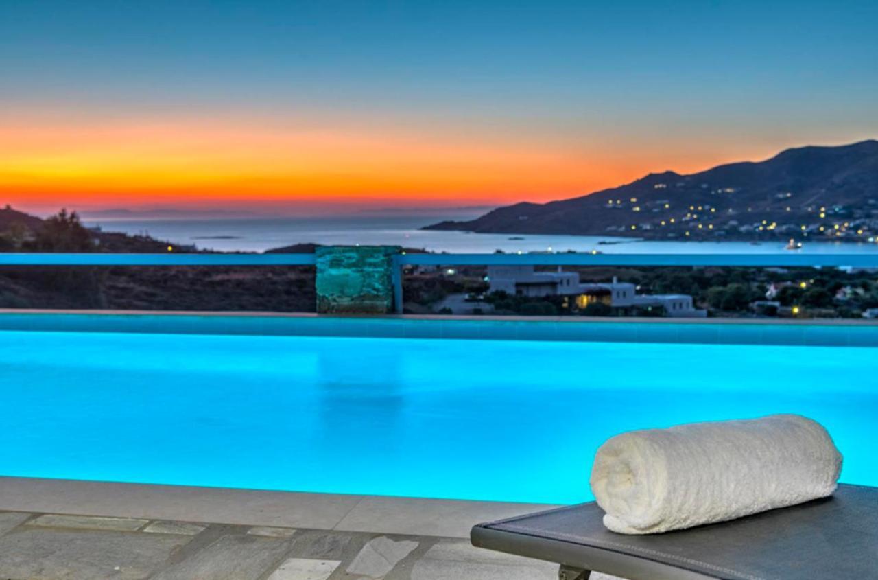 Oceania House With Sea View Villa Posidhonia  ภายนอก รูปภาพ